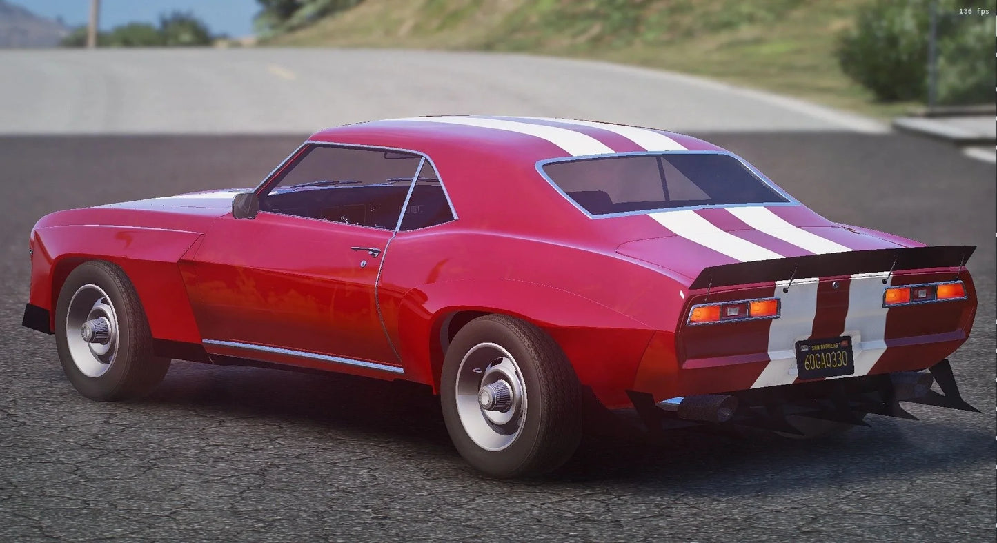 (Debadged) 1969 Camaro Drag Machine Edition | Zeed