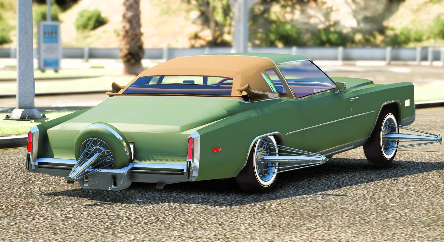 (Debadged) 1979 Cadillac Eldorado On Swangas | Swang Builds
