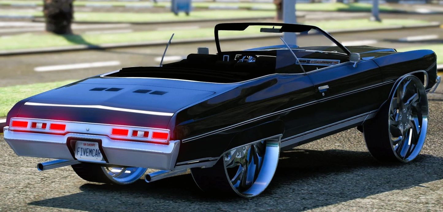 (Debadged) 1973 Chevy Caprice Nip Donk | Brainshack Customs