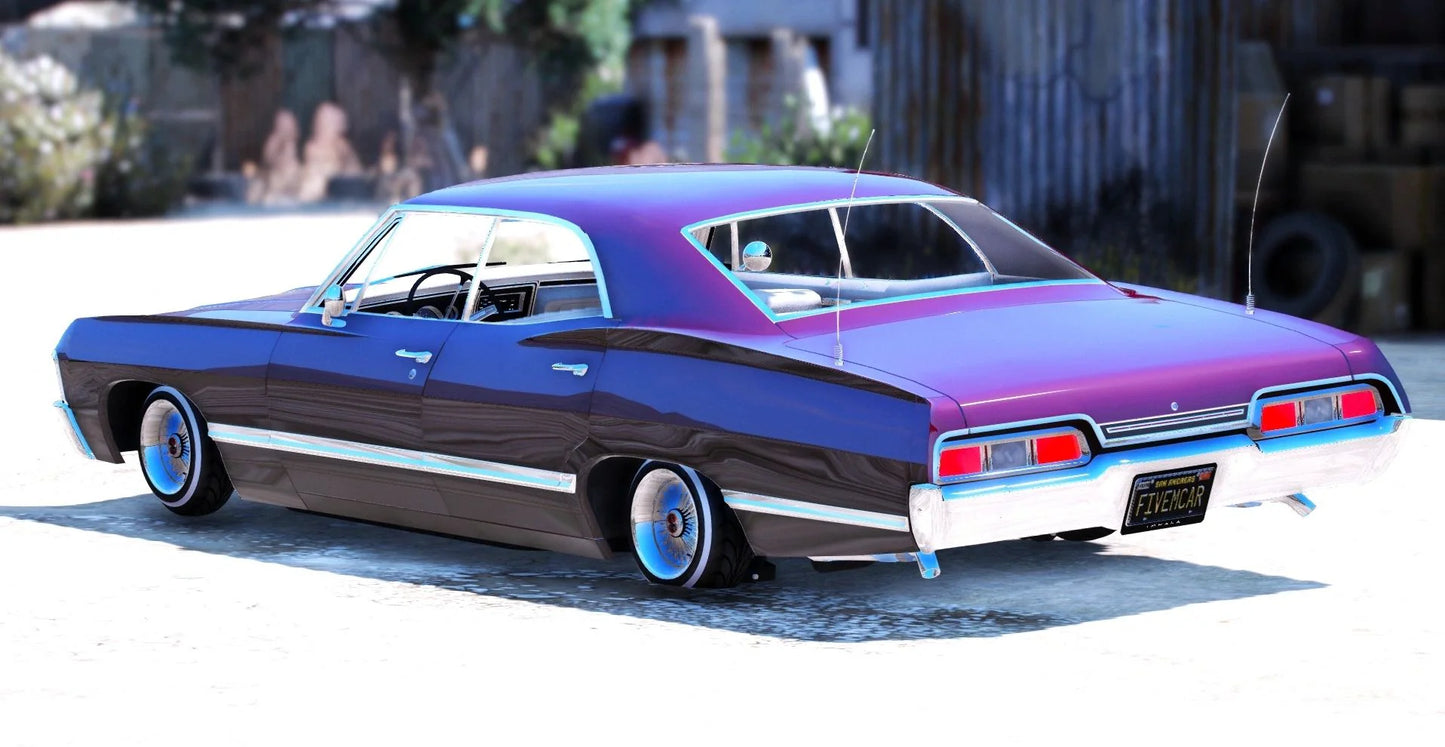 (Debadged) 1979 Chevy Caprice Lowrider | Unique Customs