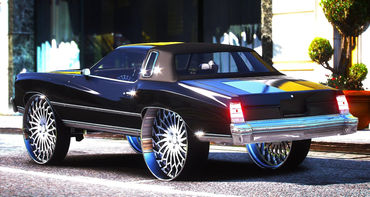 (Debadged) 1977 Chevy Monte Carlo On Artis Forged | PNUT Customs