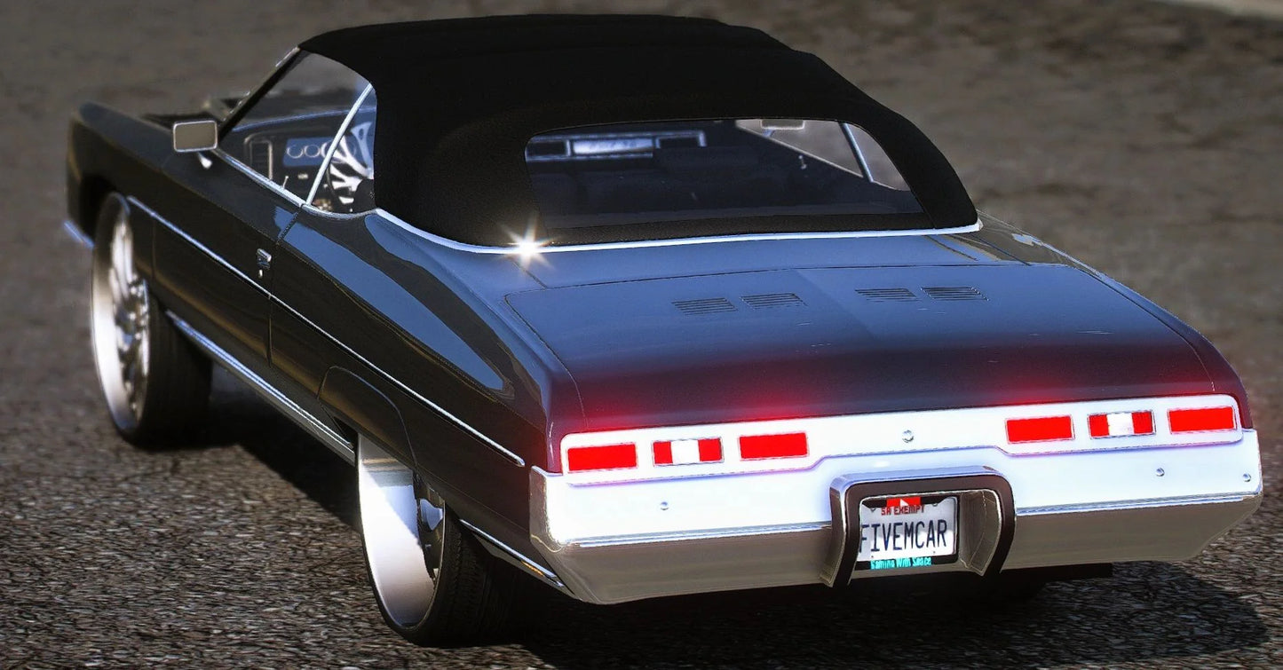 (Debadged) 1971 Chevrolet Impala on Amani Forged | GWS