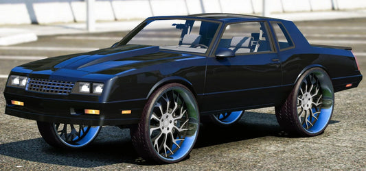 (Debadged) 1988 Chevrolet Monte Carlo SS On Rucci Grip's | 4K Customs