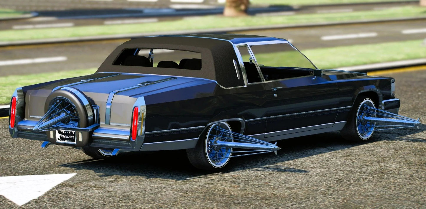 (Debadged) 1990 Cadillac Fleetwood Coupe Slab | DDC Cars