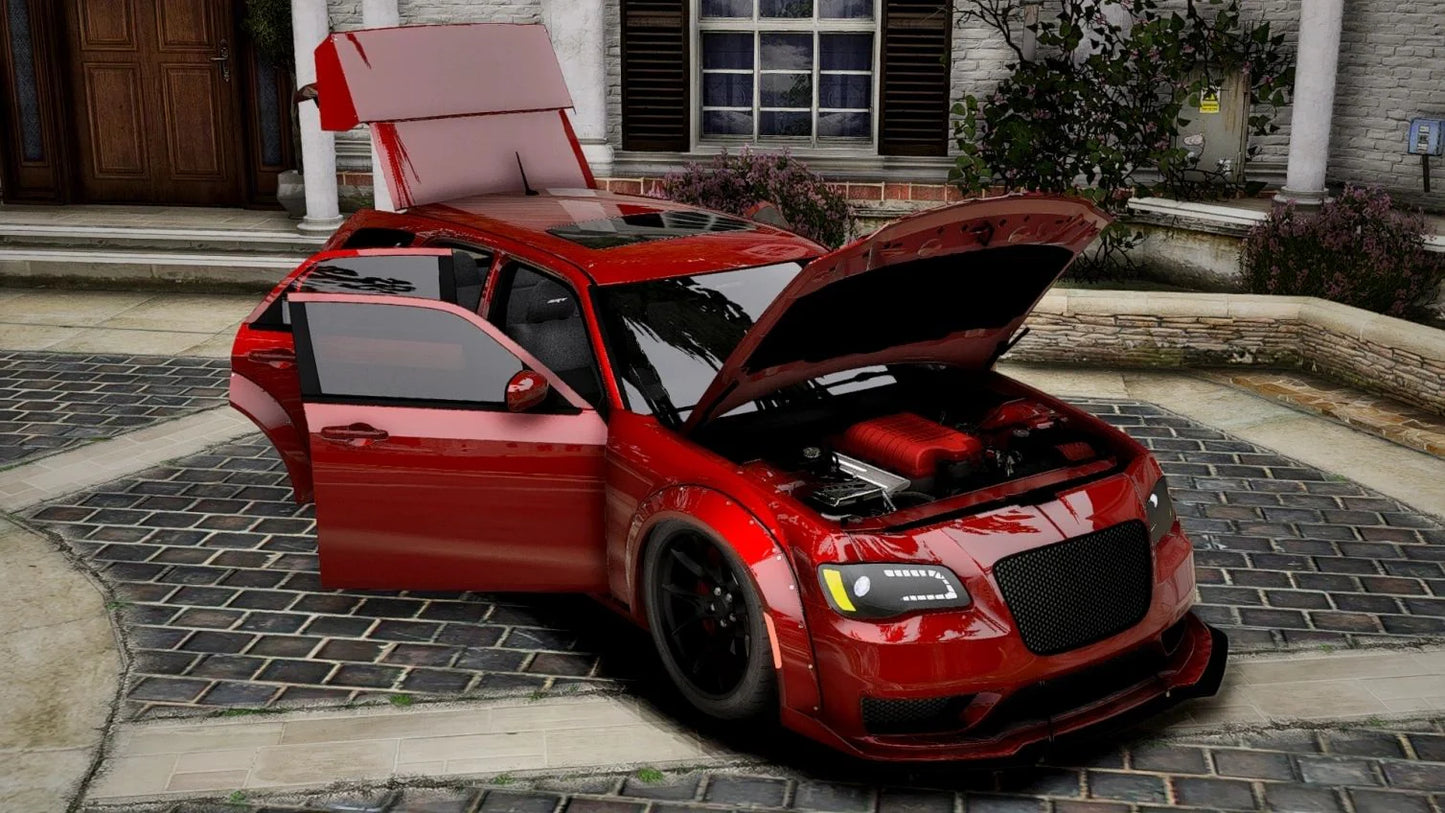 (Debadged) 2008 Chrysler 300C Hellcat Magnum Widebody | South Coast Customs