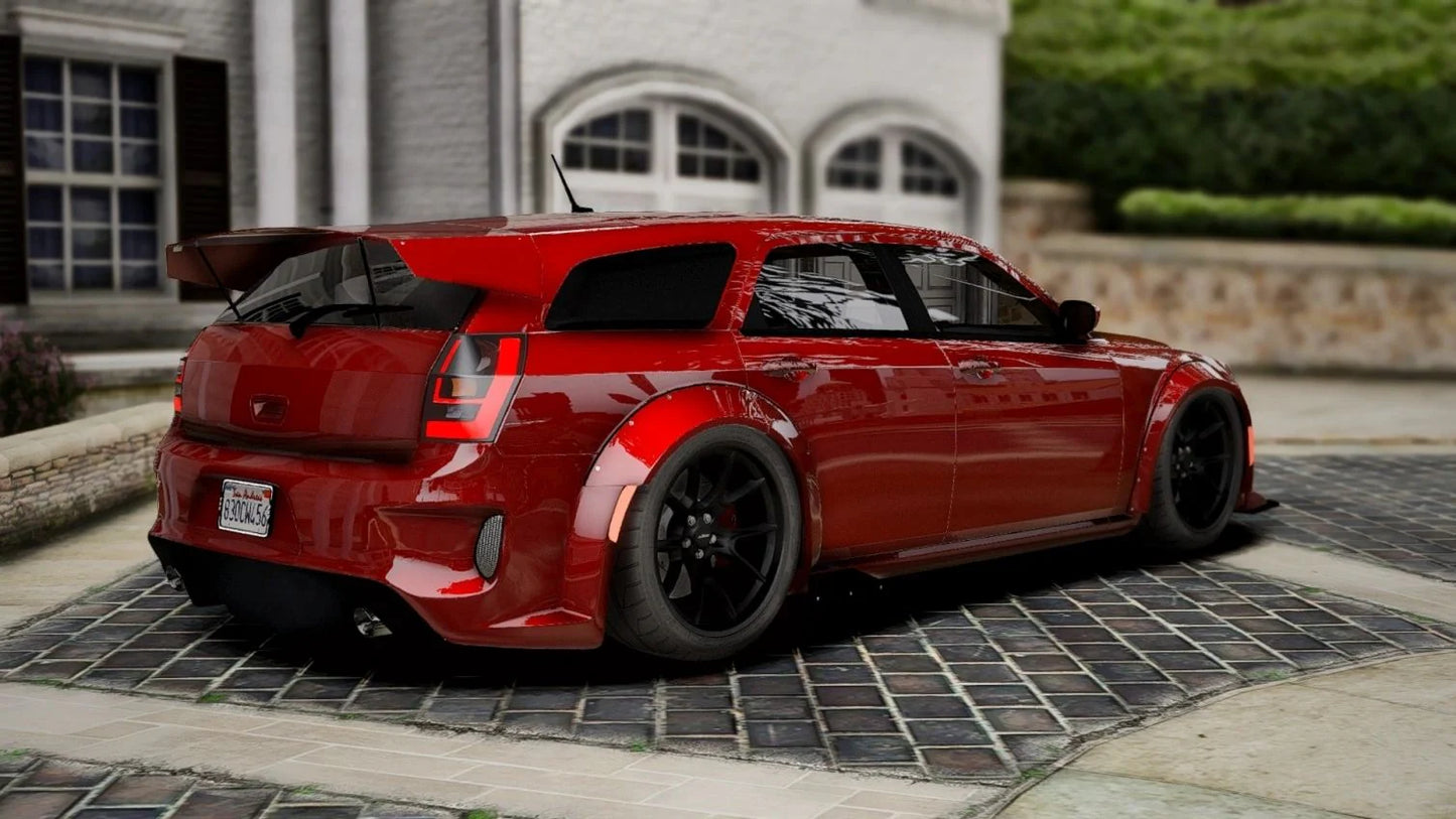 (Debadged) 2008 Chrysler 300C Hellcat Magnum Widebody | South Coast Customs