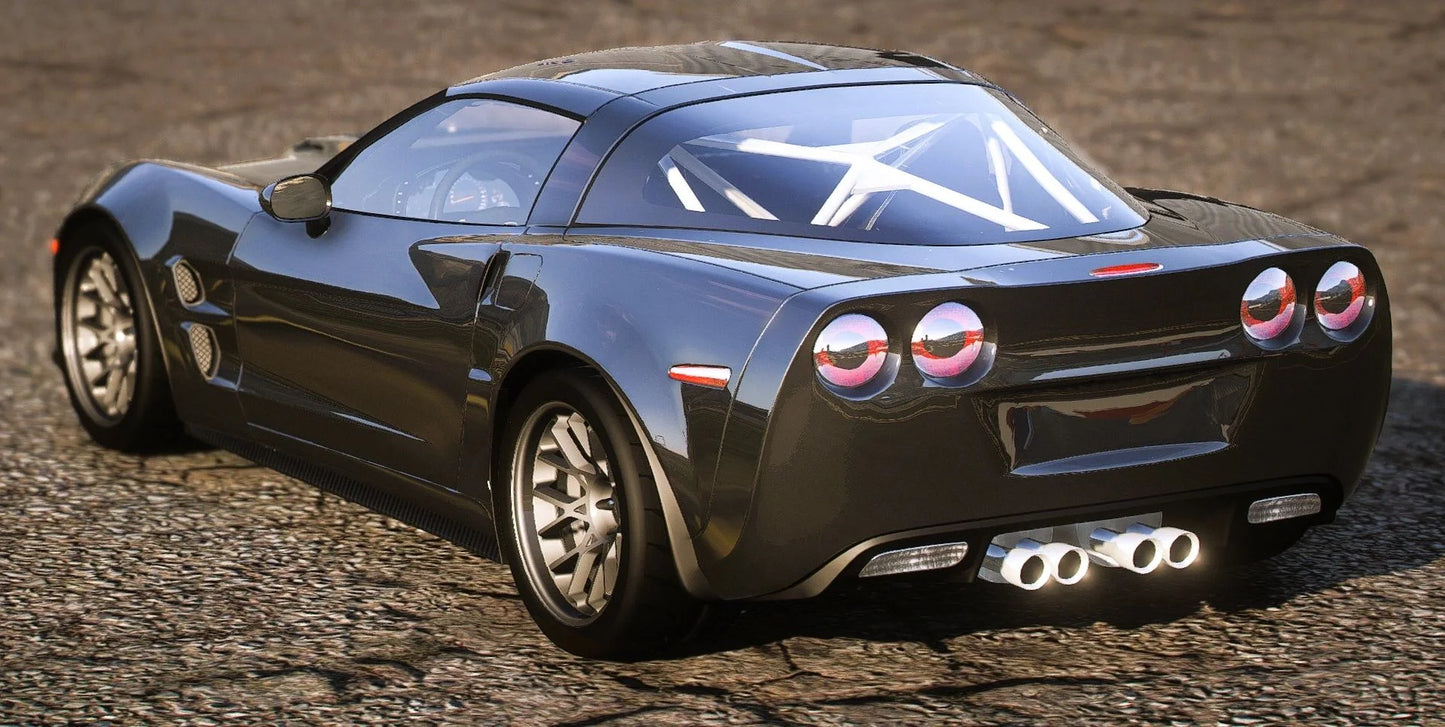 (Debadged) 2009 Chevrolet Corvette C6 LSX Twin Turbo | 3RR0R