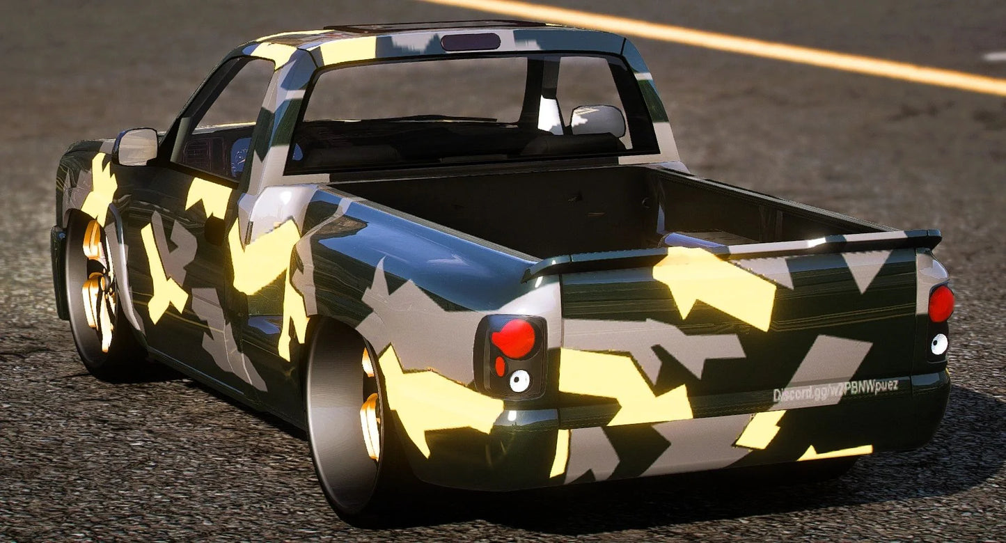 (Debadged) 2005 Chevy Silverado SS Stepside (4 Liveries) | Underground Customs