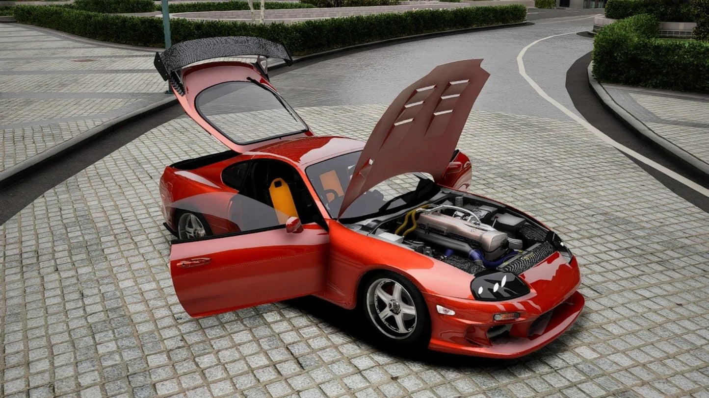 (Debadged) 2001 Toyota Supra MK4 Top Secret | MD