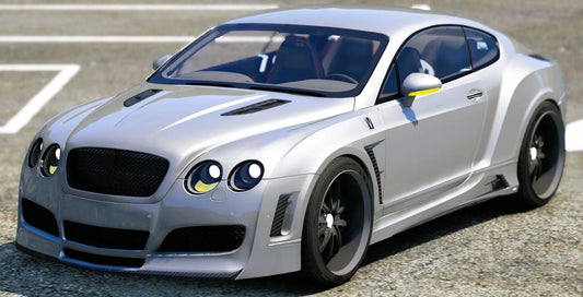(Debadged) 2011 Bentley Platinum Motorsports Continental GT | Mels Customs