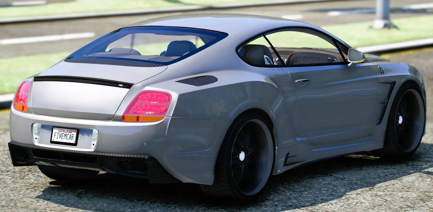 (Debadged) 2011 Bentley Platinum Motorsports Continental GT | Mels Customs