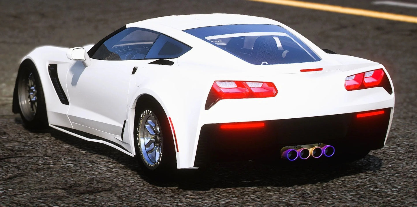 (Debadged) 2017 Chevrolet Corvette C7 Twin Turbo | MD
