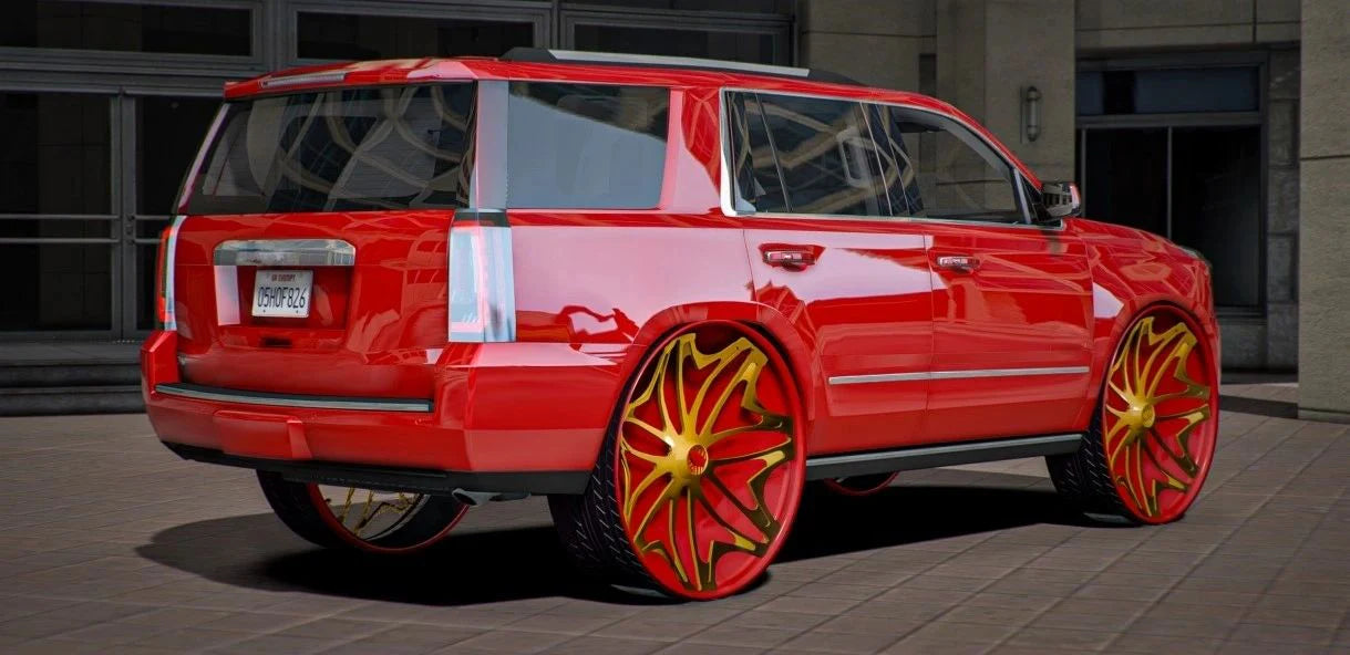 (Debadged) 2019 GMC Yukon Donk on Floats | GZ Customs