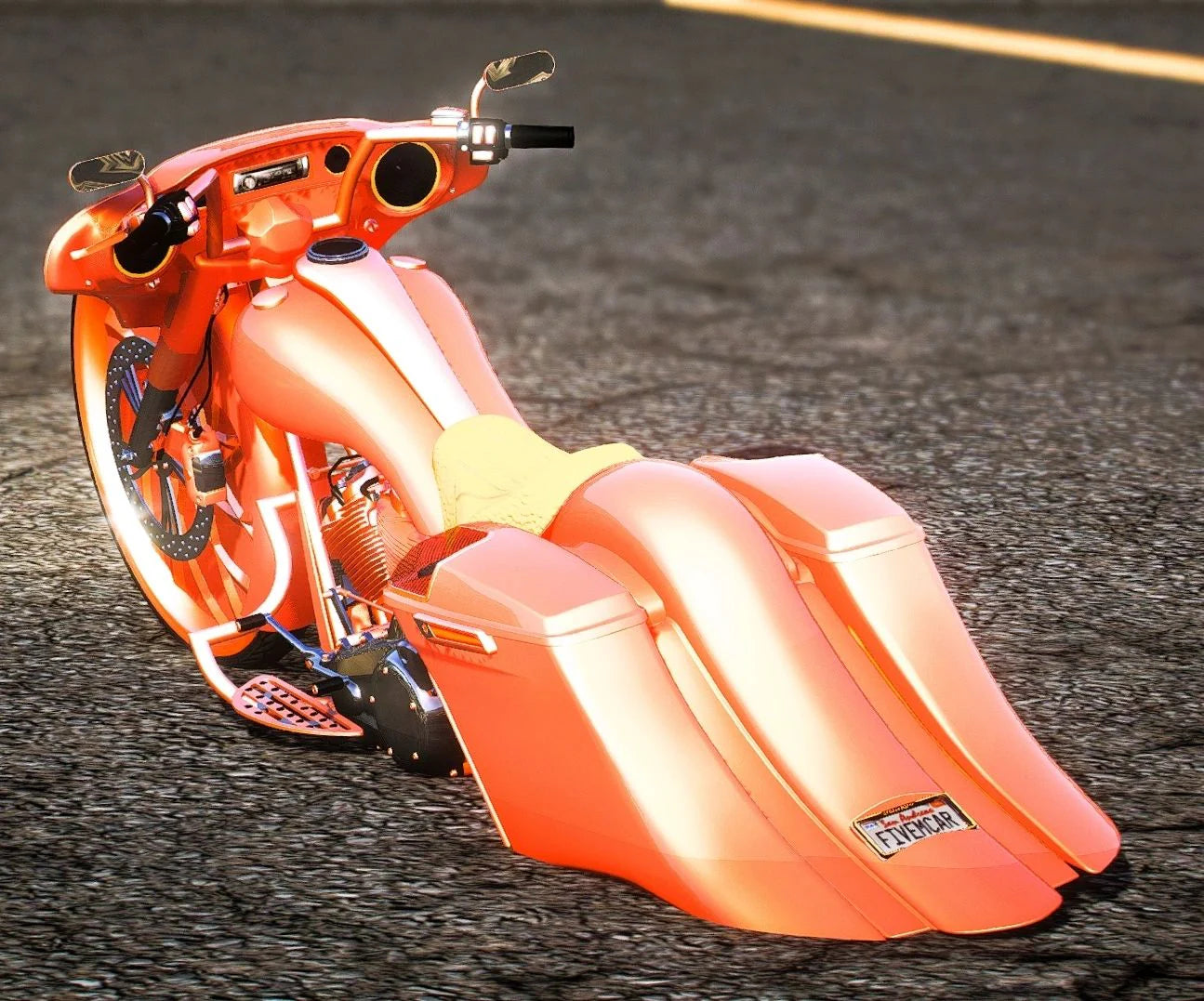 (Debadged) 2013 Harley Davidson SG On 32s w - Floater Wheel | GG