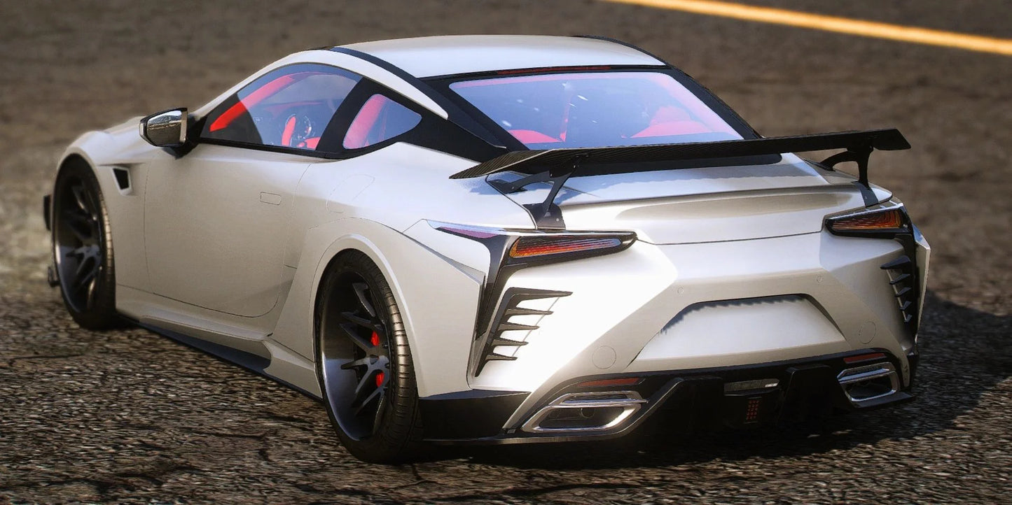 (Debadged) 2018 Lexus LC 500 By WALD | Harvinoiid