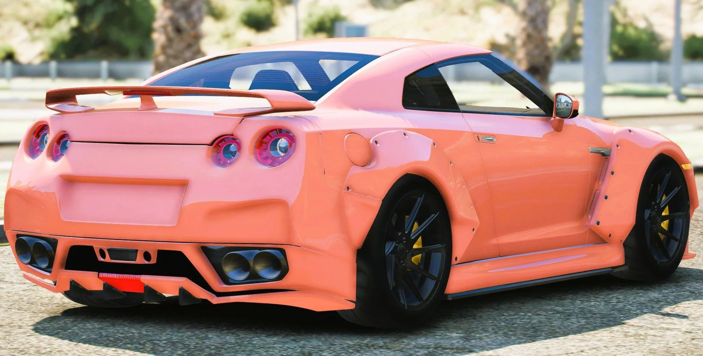 (Debadged) 2017 Nissan GTR R35 Prior Design PD750 Widebody | Bleed