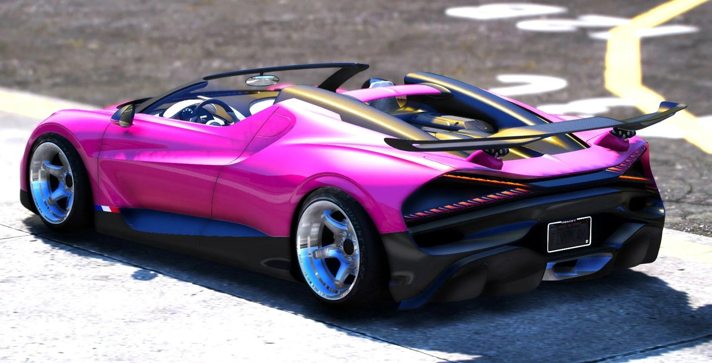 (Debadged) 2023 Bugatti Mistral 1600hp Stanced | GG