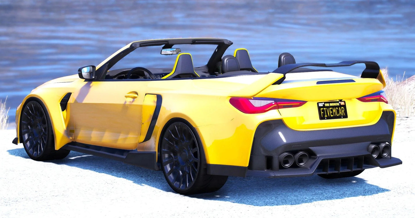 (Debadged) 2023 BMW M4 Convertible ALT Widebody | Bleed