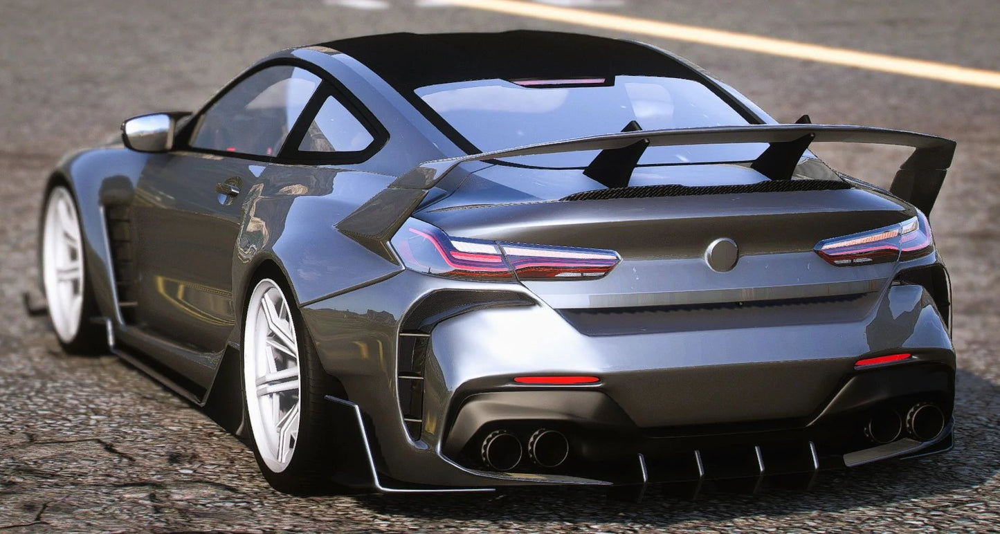 (Debadged) 2021 BMW M8 Competition Hycade Quad Turbo | Underground Customs