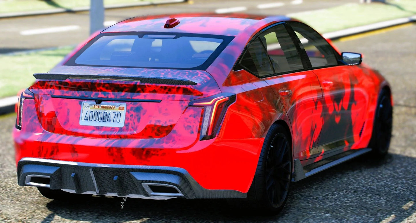 (Debadged) 2022 Cadillac CT5-V Blackwing | Bleed