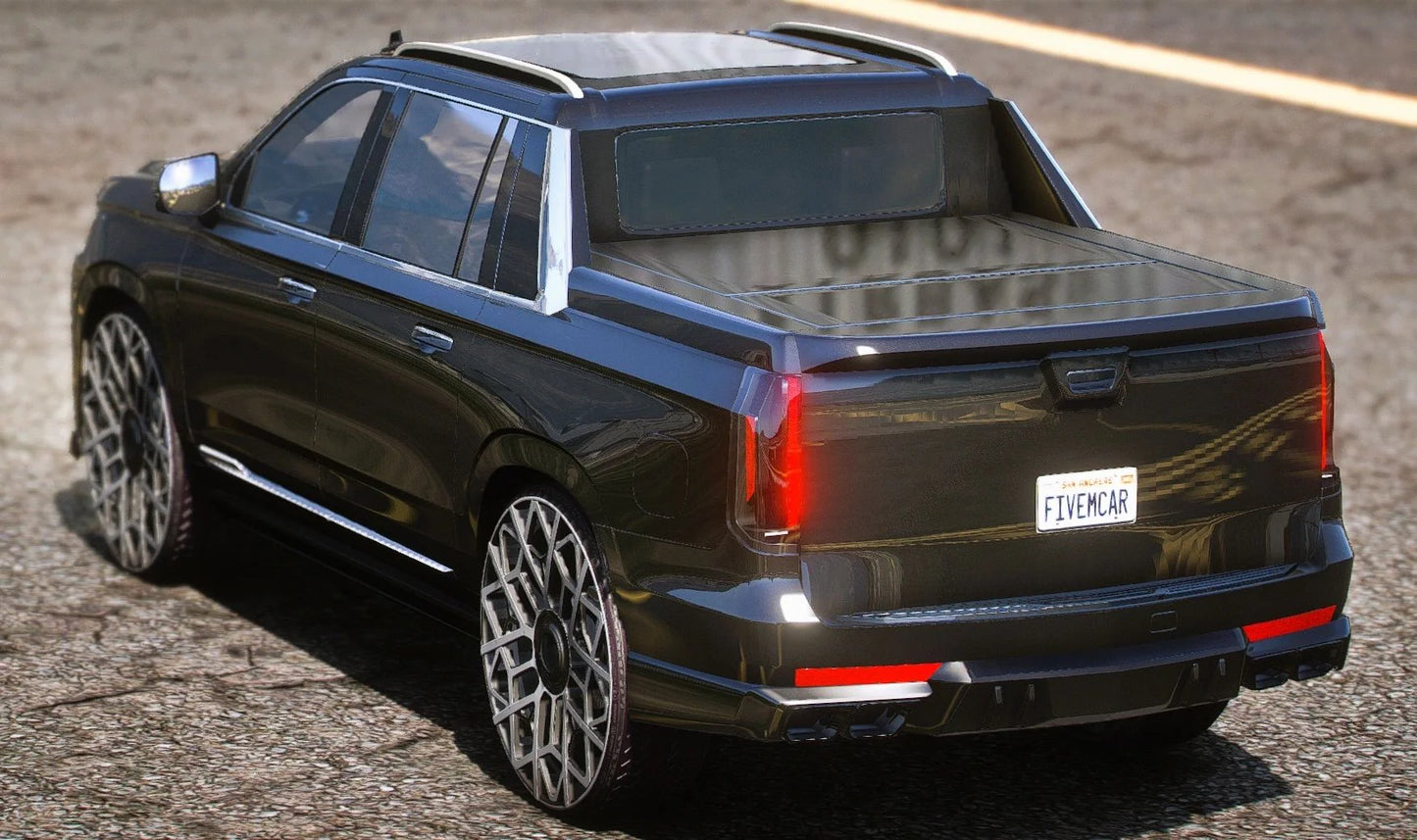 (Debadged) 2023 Cadillac Escalade EXT V-Sport On Forgis (6 Seater) | Bleed | Tuned