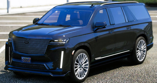 (Debadged) 2023 Cadillac Escalade V-Sport 6 Seater Slider | Bleed