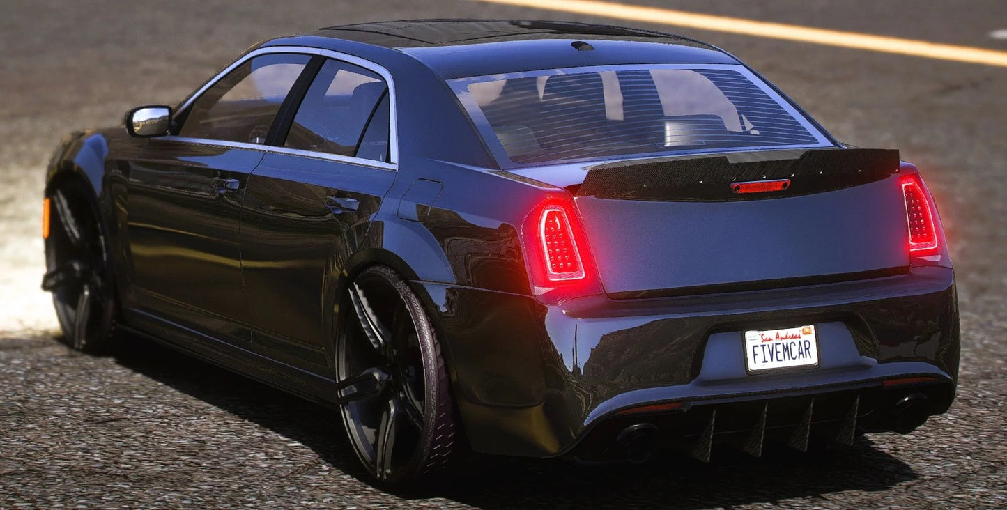 (Debadged) 2021 Chrysler 300c SRT Demon Redeye | Bleed