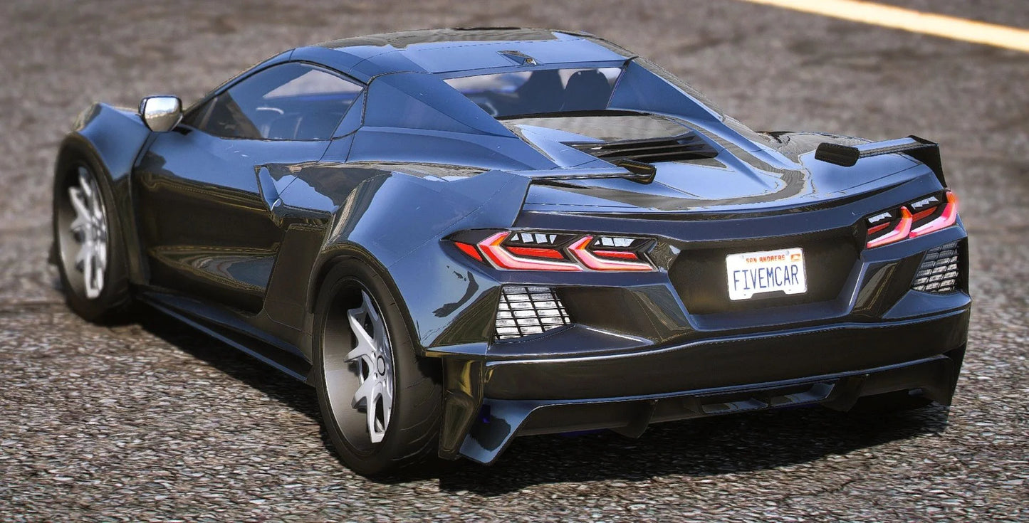 (Debadged) 2023 Chevy Corvette C8 Z06 Widebody | Bleed