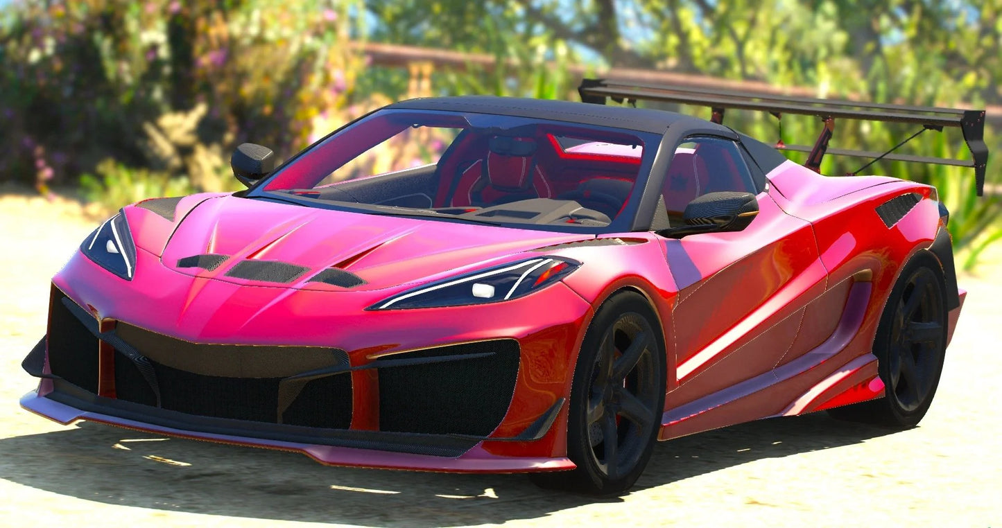 (Debadged) 2023 Chevy Corvette C8 Z06 Abflug Autoroof | Bleed