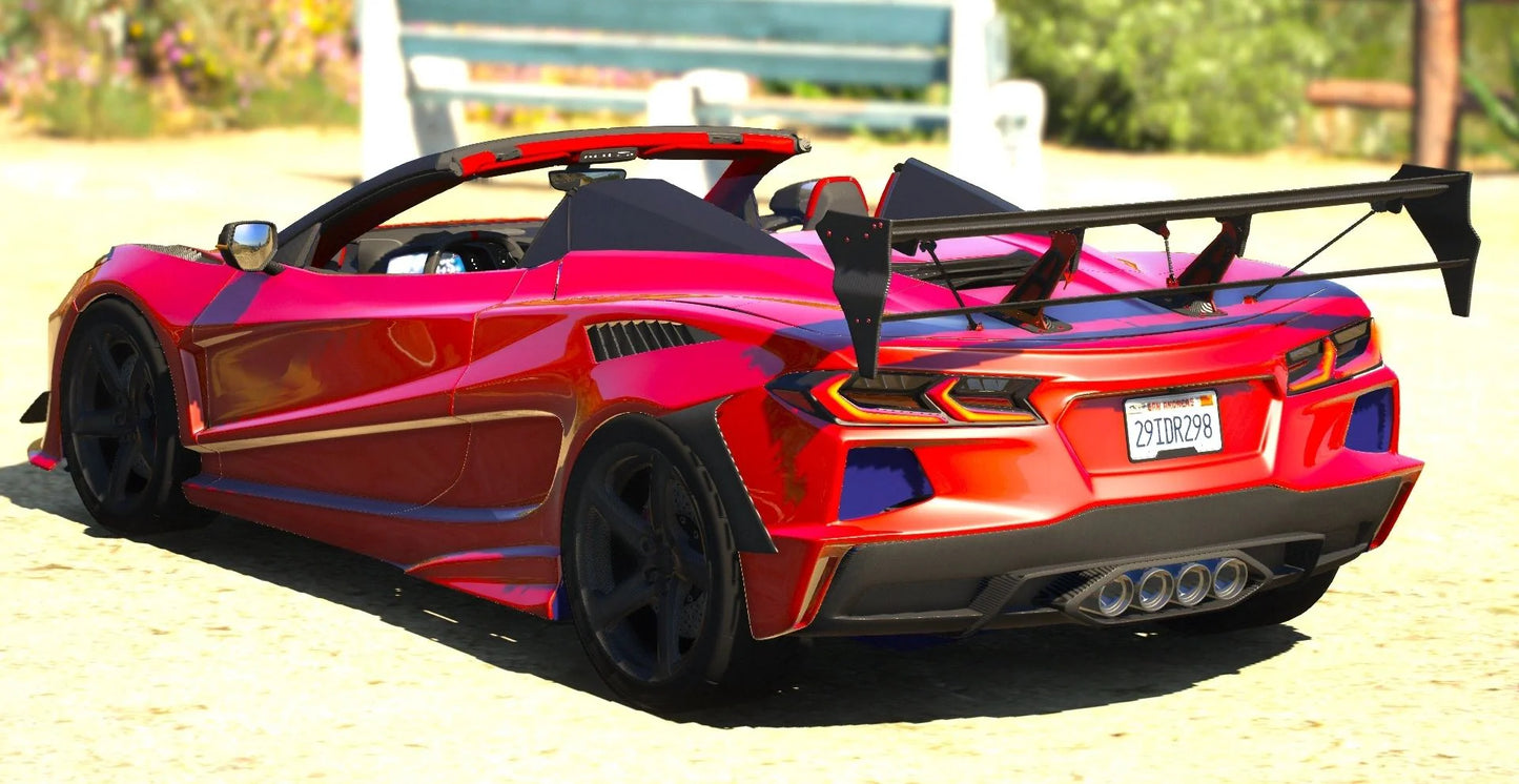 (Debadged) 2023 Chevy Corvette C8 Z06 Abflug Autoroof | Bleed