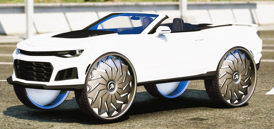 (Debadged) 2021 Camaro ZL1 drop on Dub Floaters | LilBuddyCustoms