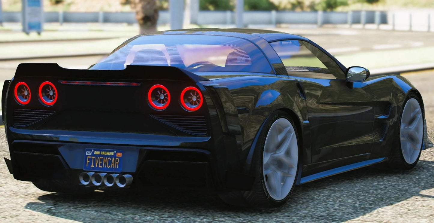 (Debadged) 2021 Corvette C6 ZR1 Modernized | Mykes Customs