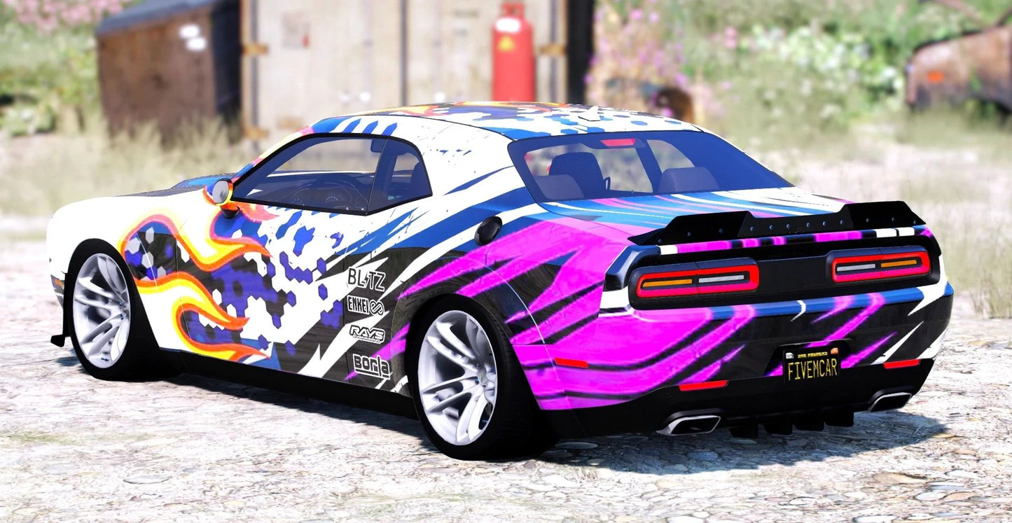 (Debadged) 2020 Dodge Challenger Widebody Debadged | Cisco