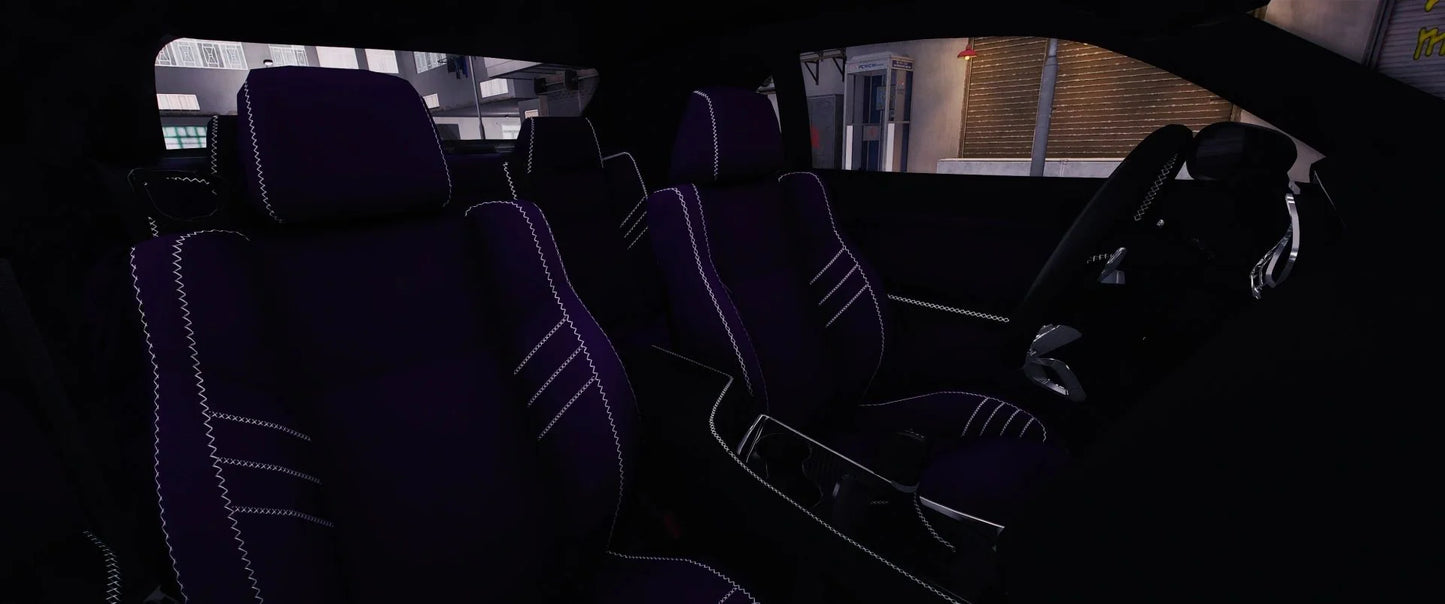 (Debadged) 2022 Dodge Challenger Retro Mod (5 Seater) | Underground Customs