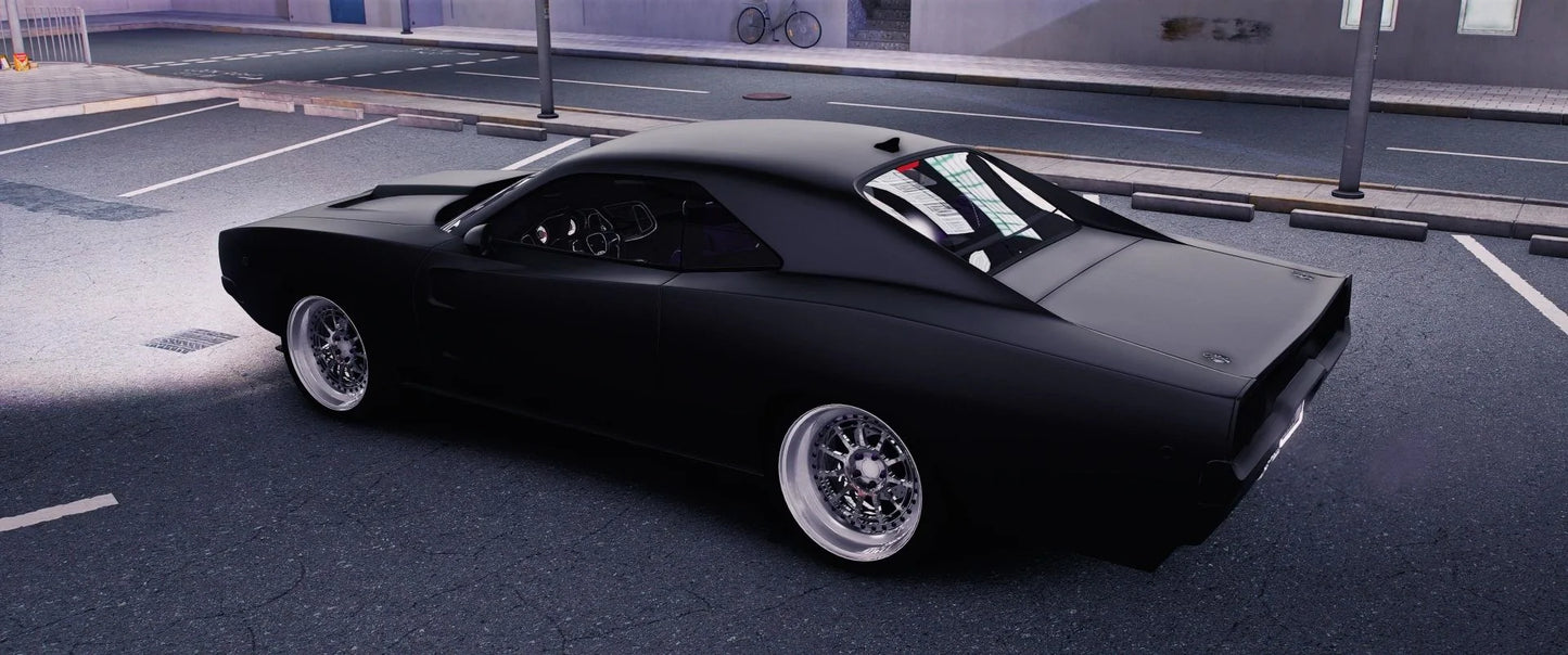 (Debadged) 2022 Dodge Challenger Retro Mod (5 Seater) | Underground Customs
