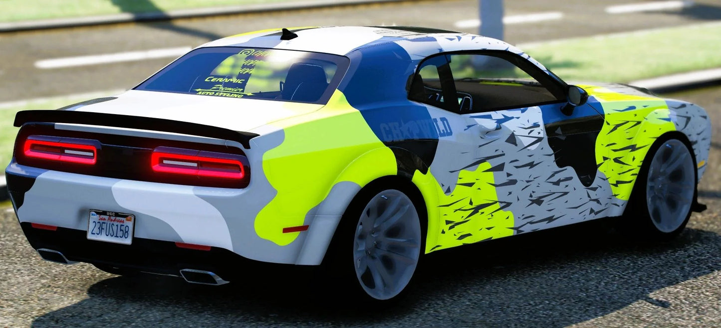 (Debadged) 2022 Dodge Challenger Redeye CHOPWILD | Underground Customs