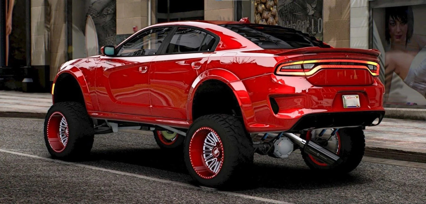 (Debadged) 2020 Dodge Charger Hellcat Cummins Swap | Freebo