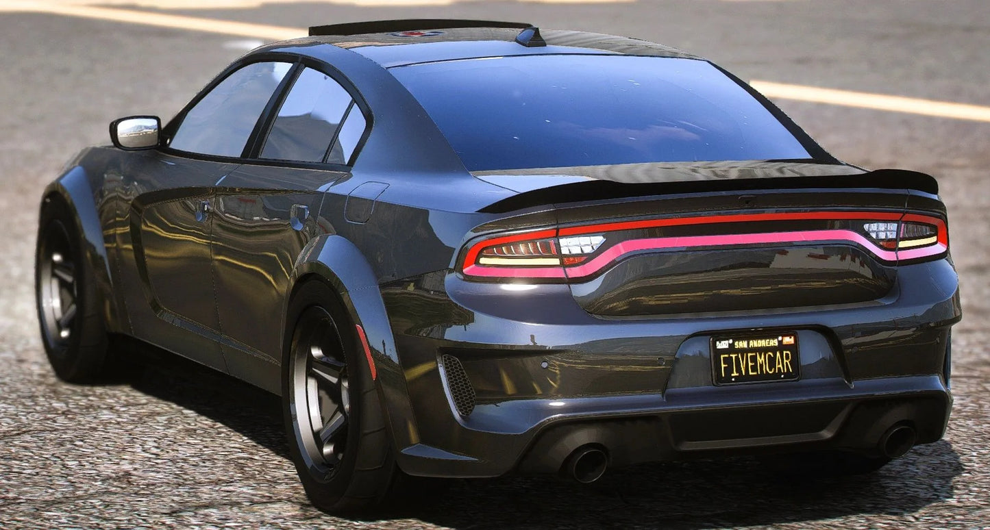 (Debadged) 2023 Dodge Charger Hellcat Redeye Super Stock 1000HP Hennessey Performance Edition (Animated Sunroof) | 4K Customs
