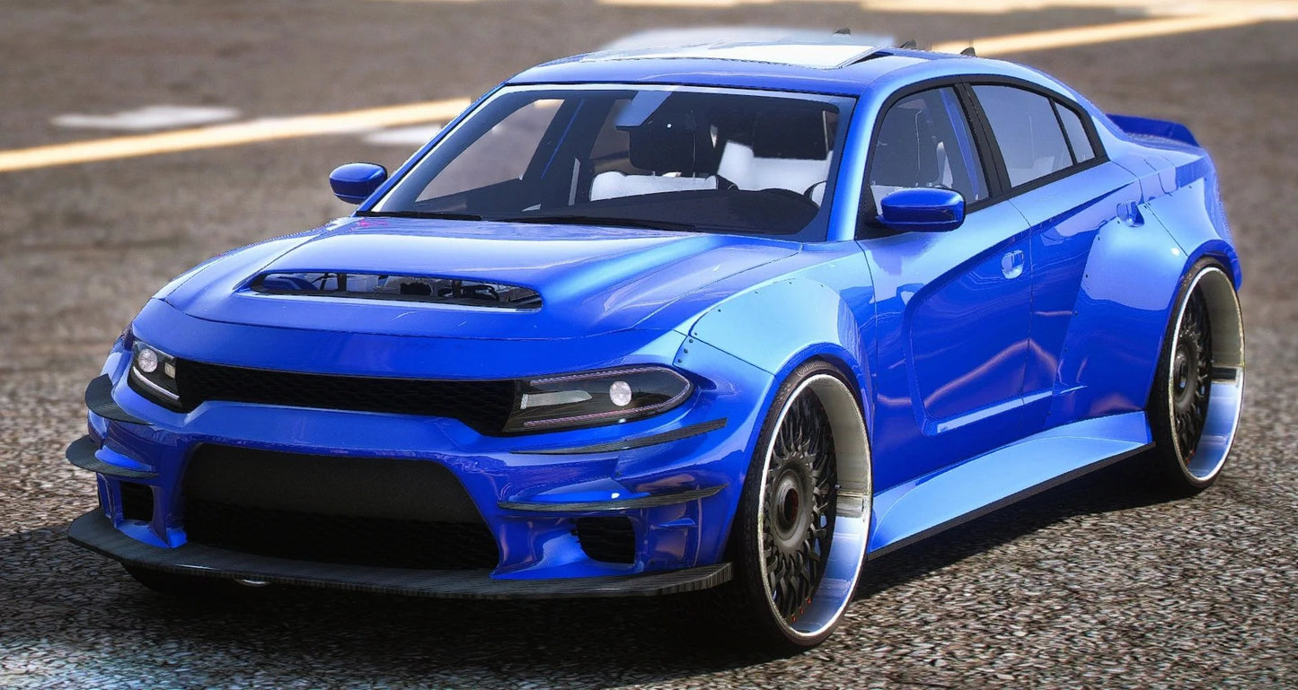 (Debadged) 2022 Dodge Charger SRT Ghoul Widebody Custom | Bleed