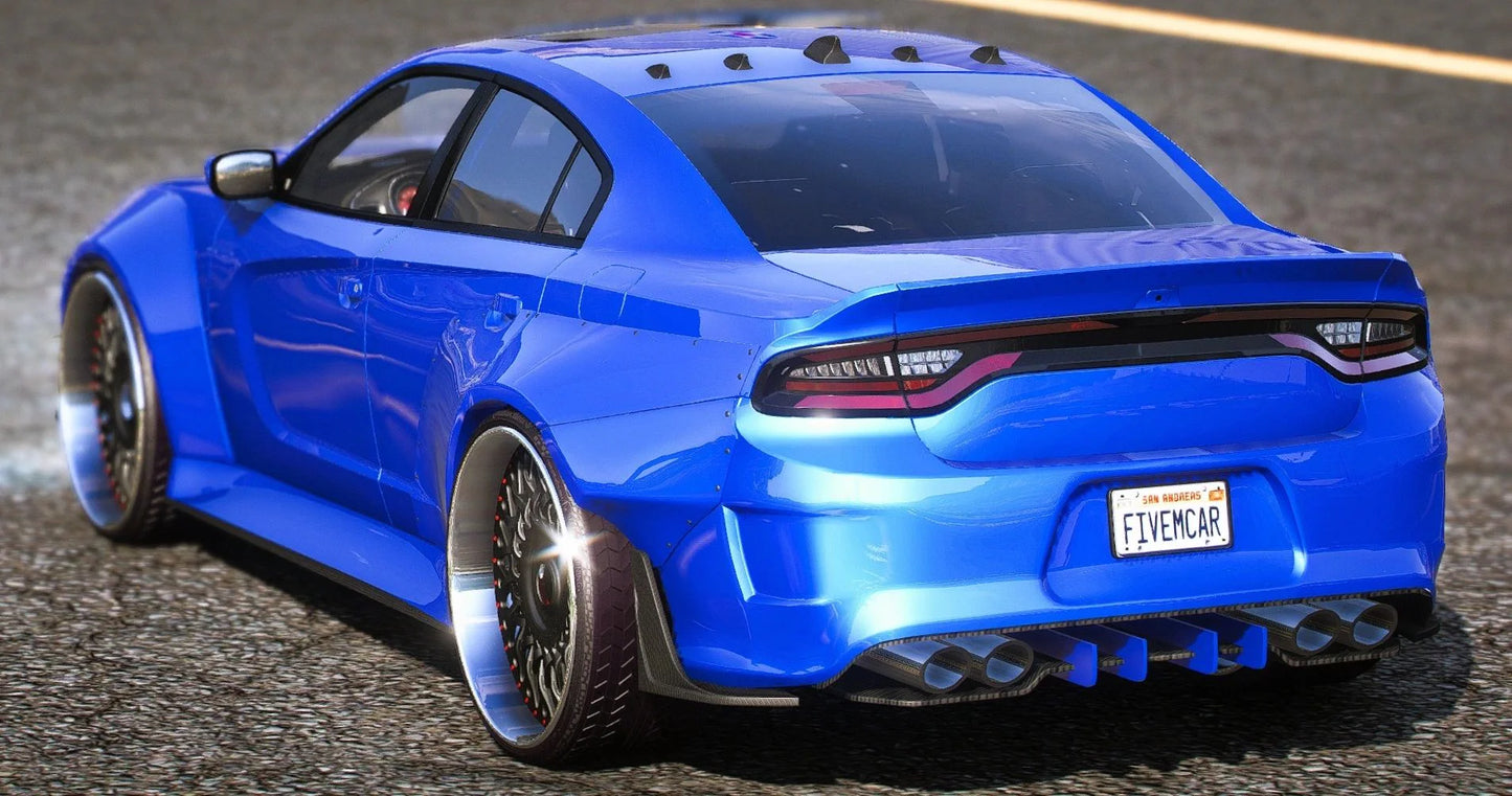 (Debadged) 2022 Dodge Charger SRT Ghoul Widebody Custom | Bleed