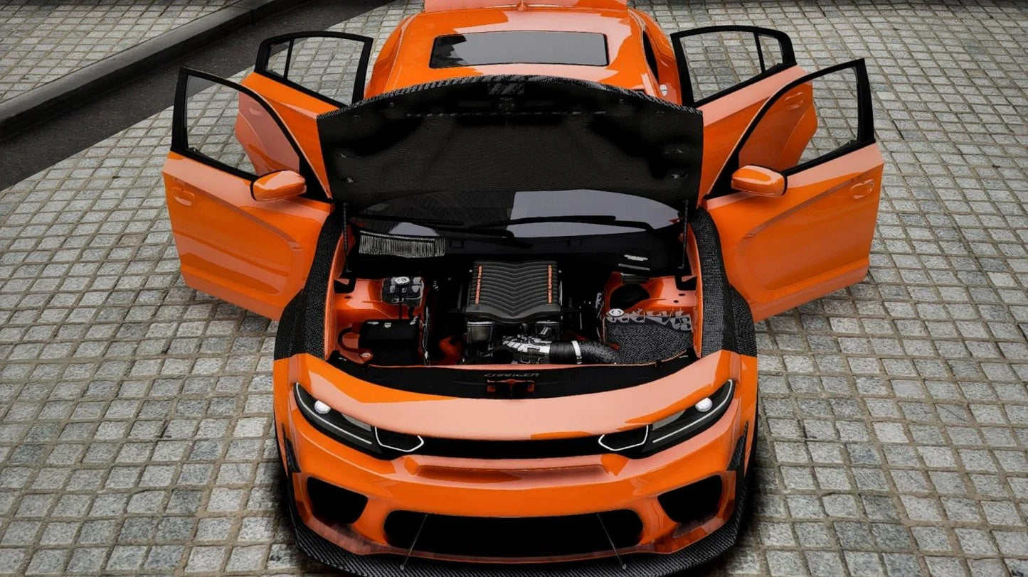 (Debadged) 2022 Dodge Charger Hellcat Redeye Carbon | Miata