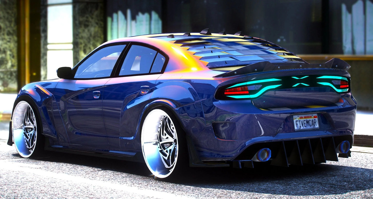 (Debadged) 2021 Dodge Charger Widebody Hellephant | Underground Customs