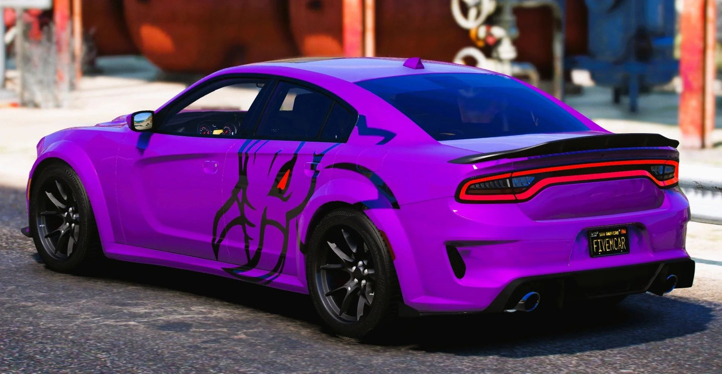 (Debadged) 2024 Dodge Charger Hellephant | Mykes Customs
