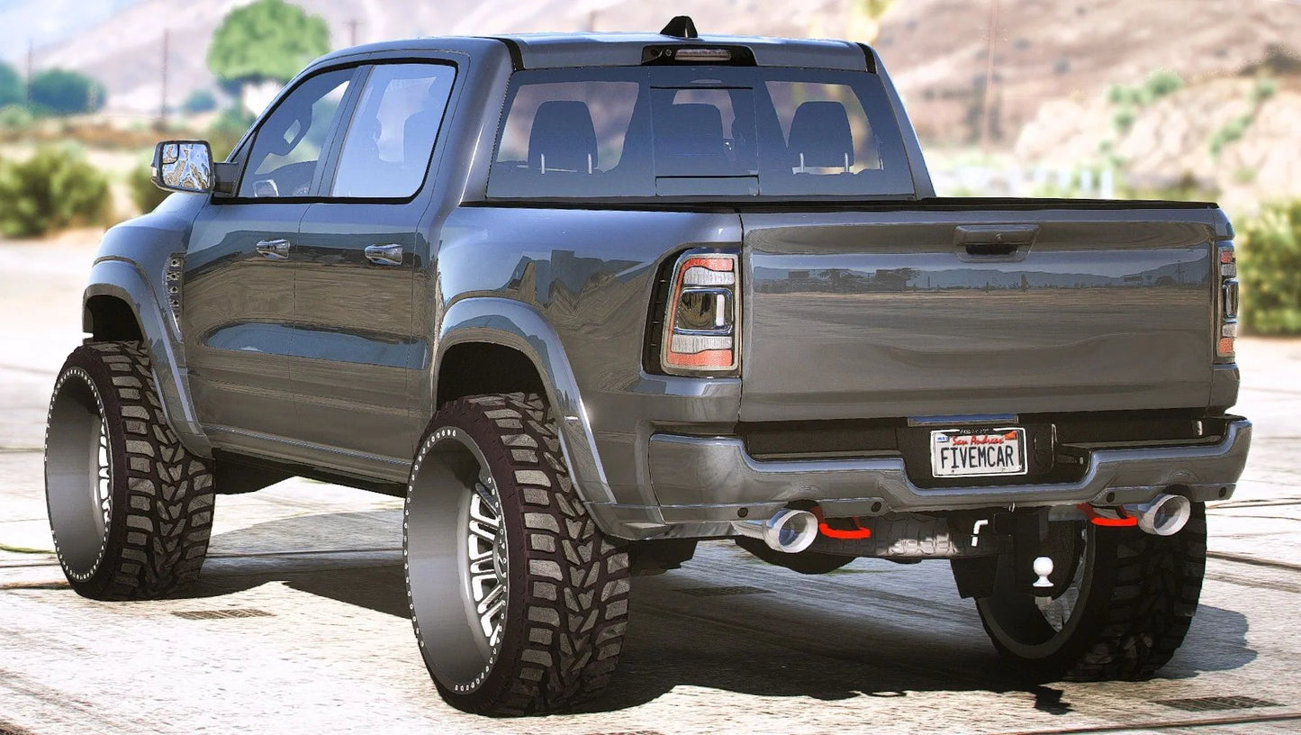 (Debadged) 2021 Dodge RAM TRX on AF Wheels | GG