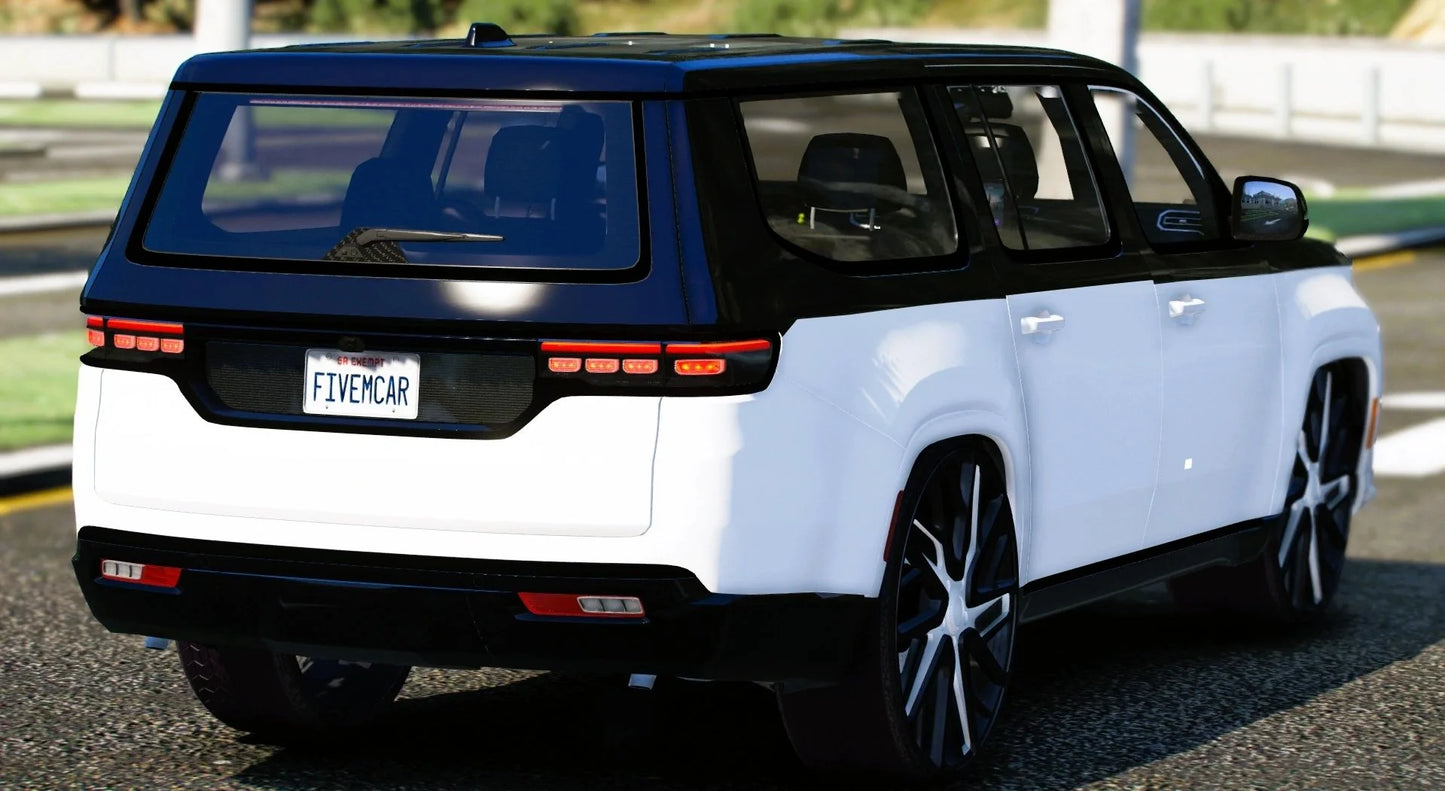 (Debadged) 2024 JEEP Grand Wagoneer HELLHAWK on 30 Forgiatos | Mopar Mak