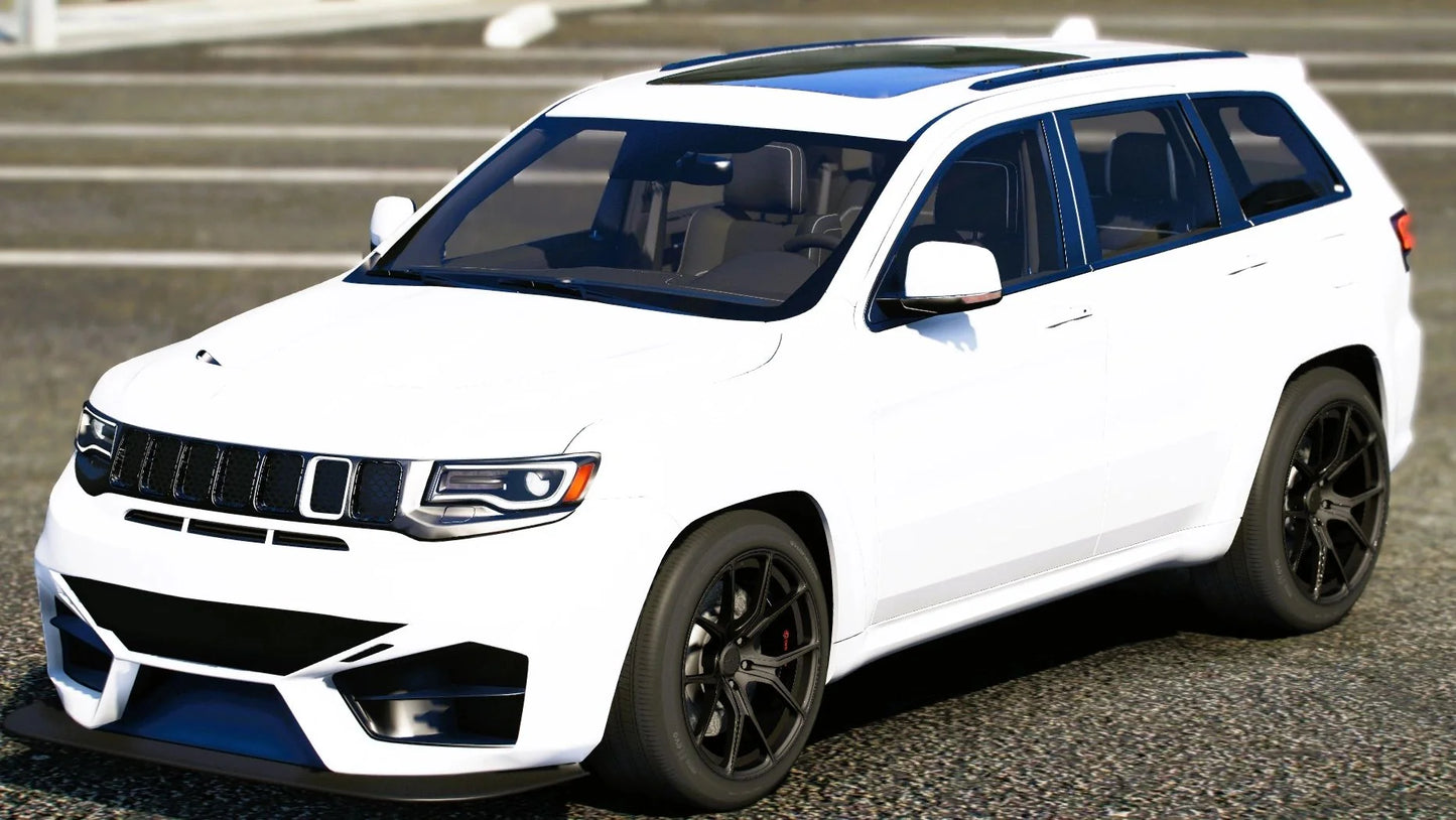 (Debadged) 2022 Jeep Grand Cherokee Trackhawk Concept | Mykes Customs