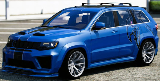 (Debadged) 2021 Jeep Trackhawk Pappiiq Replica | Underground Customs