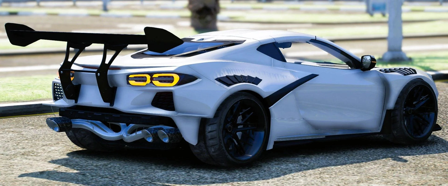 (Debadged) 2024 Mid Engine Widebody Camaro | Castillo Mods | Tuned
