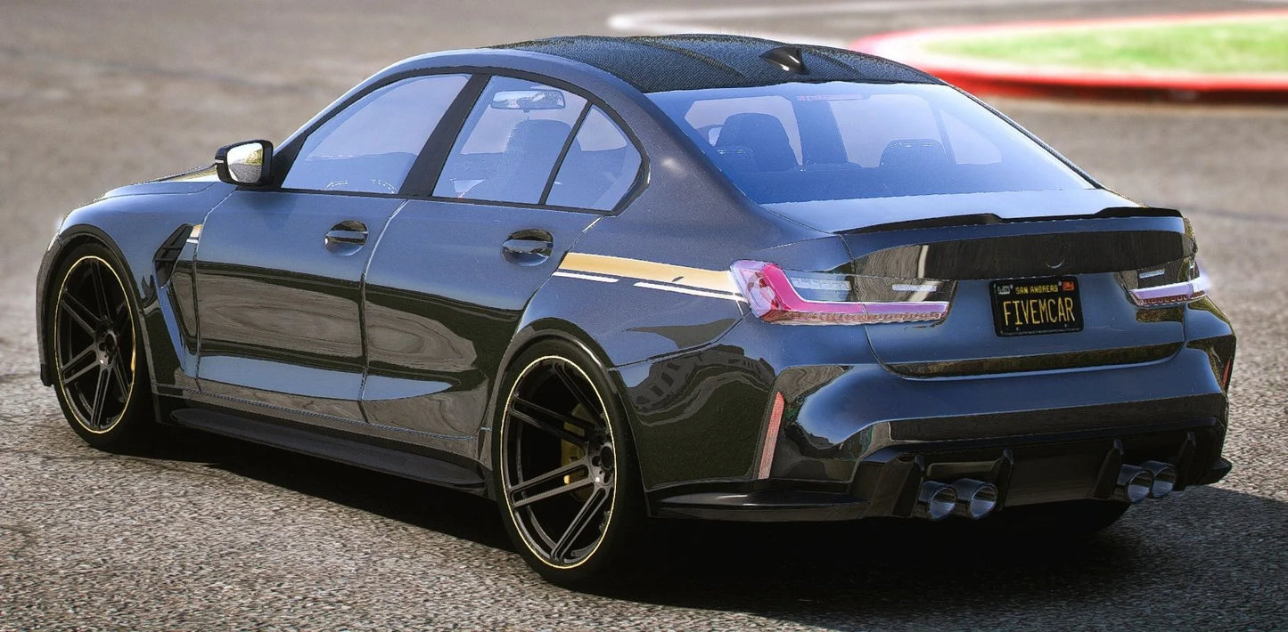 (Debadged) 2021 Manhart BMW MH3 Police | DL Cars