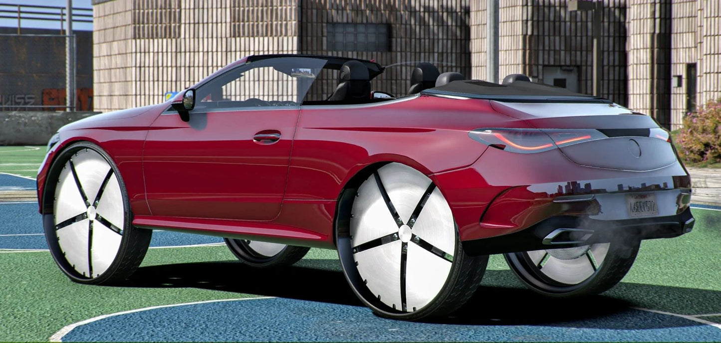 (Debadged) 2024 Mercedes CLE Vert Donk | GZ Customs